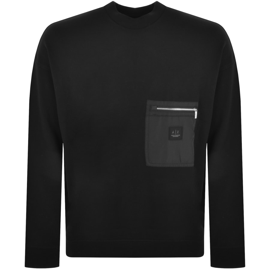 Armani Exchange Black Edition Sweatshirt Black | Mainline